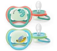 Philips Avent SCF376/28 Chupete Ultra Air Nocturno 6-18m 2 uds