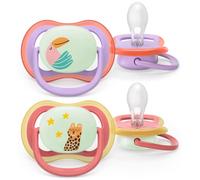 Philips Avent SCF376/33 Chupete Ultra Air Nocturno +18m 2 uds