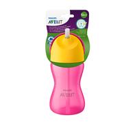 Philips avent scf798/02 - vaso con pajita flexible, 300 ml, 12 m+, vá