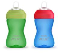 Philips AVENT SCF801/21 vaso de aprendizaje con boquilla Spout cup 300 ml - Vasos de aprendizaje con boquilla (Spout cup, 9 mes(es), Azul, Verde, Rojo, Niño/niña, Indonesia, 300 ml)