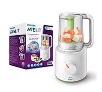 Philips Avent SCF870/20 - Procesador de alimentos para bebés 2 en 1, color blanco y verde