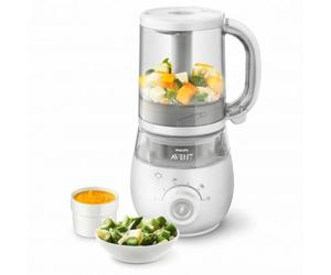 Philips Avent SCF885/01 Robot de Cocina para bebés 1L Multifunción 4 en 1