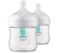 Philips AVENT Natural Response SCY670/02 2 Biberones Airfree 125ml, tetina T2, 0m+