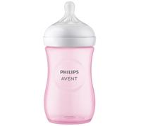 Philips AVENT Natural Response SCY903/11 Biberón 260ml, color rosa, tetina T3