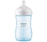 Philips Avent SCY903/21 Biberón Natural Response Azul +1m 260 ml