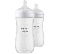 Philips AVENT Natural Response SCY906/02 2 Biberones 330ml, tetina T4