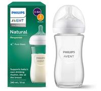 Philips AVENT Natural Response SCY933/01 Biberón cristal 240ml, tetina T3