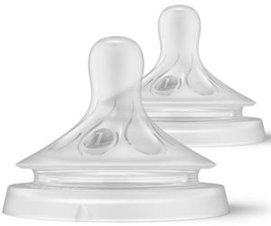 Philips Avent SCY961/02 Tetinas Natural Response T1 Flujo Recién Nacido 0m 2 uds