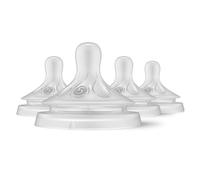 Philips AVENT SCY965/04 - Tetinas para biberón de 5, 6 m +, 4 unidades, SCY965/04