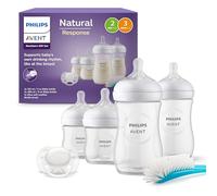 Philips AVENT Natural Response SCD838/11 Pack 4 biberones, chupete, cepillo