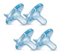 Philips AVENT Soothie Pacifier, Blue, 0-3 Months, 4 Pack, SCF190/43