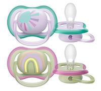 Philips Avent Ultra Air Chupete,0-6 Meses, Niña - 2 Piezas