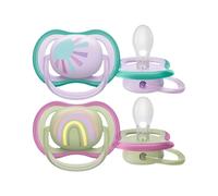 Philips Avent Ultra-Air Chupete 0-6m Sol/Arcoíris 2 unidades