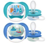 Philips Avent Ultra Air Chupete,6-18 Meses, Niño - 2 Piezas