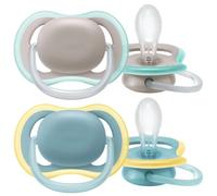 Philips Avent Ultra Air Chupete, Duro,18 m+ - 2 unidades