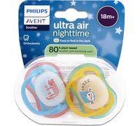 Philips Avent SCF376/32 Chupete Ultra Air Nocturno +18m 2 uds