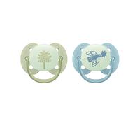 Philips Avent Ultra Soft Nighttime Chupete 18m+ Verde/Azul 2 unidades
