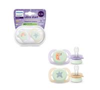 Philips Avent Ultra Start Nighttime Moon Star 0-2M 2uds