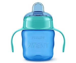 Philips Avent Vaso Boquilla Blanda, Color Azul/Verde, 200 ml, 1 Unidad (Paquete de 1)