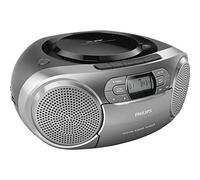 Philips AZB600 - Radio Cassette (FM, CD, CD-R, CD-RW,2W), Gris