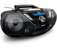 Philips AZB798T/12 sistema estéreo portátil Analógico y digital 12 W DAB, DAB+, FM Negro Reproducción MP3