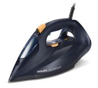 Philips Azur 7000 Series Plancha De Vapor - 3000 W, 55 g/min De Vapor, Golpe De Vapor De 250 g, Vapor Vertical, Suela SteamGlide Elite, Azul/Amarillo (DST7060/20)