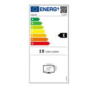 Philips - B Line 222B9TA/00 LED display 54,6 cm (21.5") 1920 x 1080 Pixeles Full HD LCD Pantalla táctil Mesa Negro