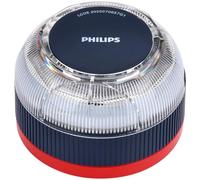Philips Baliza de Emergencia V16 con Geolocalización y Conexión DGT 3.0 - Homologada, Plan de Datos Incluido, Base Magnética, Alta Visibilidad 1km, Resistente Lluvia y Viento, Pilas AA inlcuidas