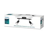 Philips - Limbali bar/tube black 2x50W 230V