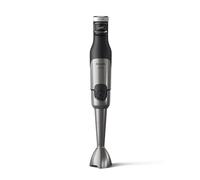 Philips Batidora de mano Serie 5000-1 200 W de potencia, Tecnología ProMix, Indicador LED de velocidad, Control sin esfuerzo, Diseño compacto, Fácil de limpiar, Negro (HR2685/00)