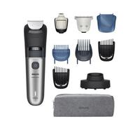 Philips Recortadora de barba series 7000, Hombre, Cuchillas autoafilables, 40 posiciones ajustables, Sensor de Barba, Sistema recogedor de vello, 100% Resistente al agua, Cabezal ancho, BT7670/15