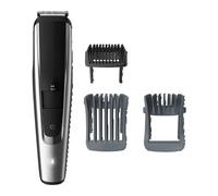 PHILIPS Beard Trimmer and Hair Clipper Series 5000 - Black and Silver - No Blade Oil Needed