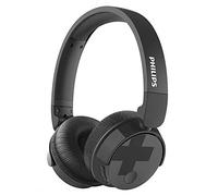 Philips BH305BK/00 - Auriculares supraaurales on-Ear (Bluetooth, Bajos voluminosos, cancelación de Ruido, Plegables), Color Negro
