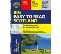 Philips Big Easy To Read Scotland Road Atlas (spiral A3)