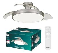 PHILIPS BLISS DC FAN CEILING 28W+35W NICKEL