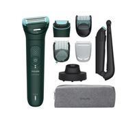 Philips Body Groomer 7000 Series - Cabezal flexible 2D y sistema de recorte y afeitado - BG7485/30