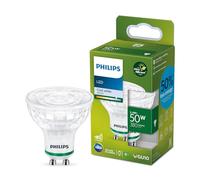 Philips Bombilla LED Clásica Tipo foco Philips Eficiente, Casquillo GU10 2.1W, 375 Lúmens, Luz Blanca Fría, 4000k, Clase Energetica A