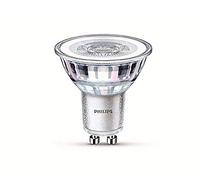Philips - Bombilla LED cristal 50W GU10 luz blanca cálida 36º apertura , 2 Unidades (Paquete de 2)