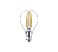 Philips Lámpara LEDclassic E14, 806 lúmenes equivalentes a 60 W, blanco cálido (2700 Kelvin), transparente