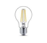 Philips Bombilla LED filamento cristal E27 7W (60W) luz blanca cálida no regulable Pack de 6