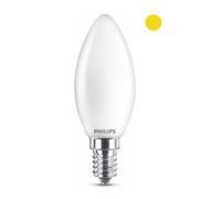Philips bombilla LED E14 Luz Cálida Mate (4,3W)