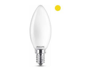 Philips bombilla LED E14 Luz Cálida Mate (4,3W)
