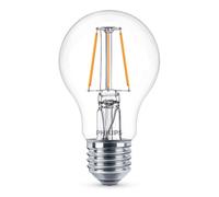 Philips Bombilla de filamento transparente 40 W A60 E27