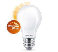 Philips Bombilla LED E27 WarmGlow bola mate regulable luz cálida (5.9W)