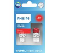 Philips Ultinon Pro6000 LED foco de señalización para automóvil (W21W red), Versión anterior