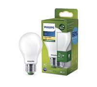 Philips Bombilla LED Mate Philips Eficiente, Casquillo E27 2.3W, 485 Lúmens, Luz Blanca Cálida 2700k, Clase Energetica A