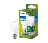 Philips Bombilla LED Mate Philips Eficiente, Casquillo E27 5.2W, 1095 Lúmens, Luz Blanca Fria 4000k, Clase Energetica A
