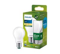 Philips - Bombilla LED Mate Philips Ultra Eficiente, Casquillo E27 7.3W - 1535 Lúmens, Luz Blanca Cálida (2700k)