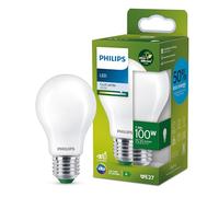 Philips - Bombilla LED mate Philips Ultra Eficiente, Casquillo E27 7.3W - 1535 Lúmens, Luz Blanca Fría (4000k), Clase Energetica A