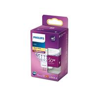 Philips - Bombilla LED Spot Foco 50W, GU5.3, 36 Grados Apertura, Luz Blanca Cálida, No Regulable